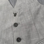 Antony Morato Gilet Tinta Unita con Microfantasia per Bambino VE00029 GRIGIO ANTONY MORATO 