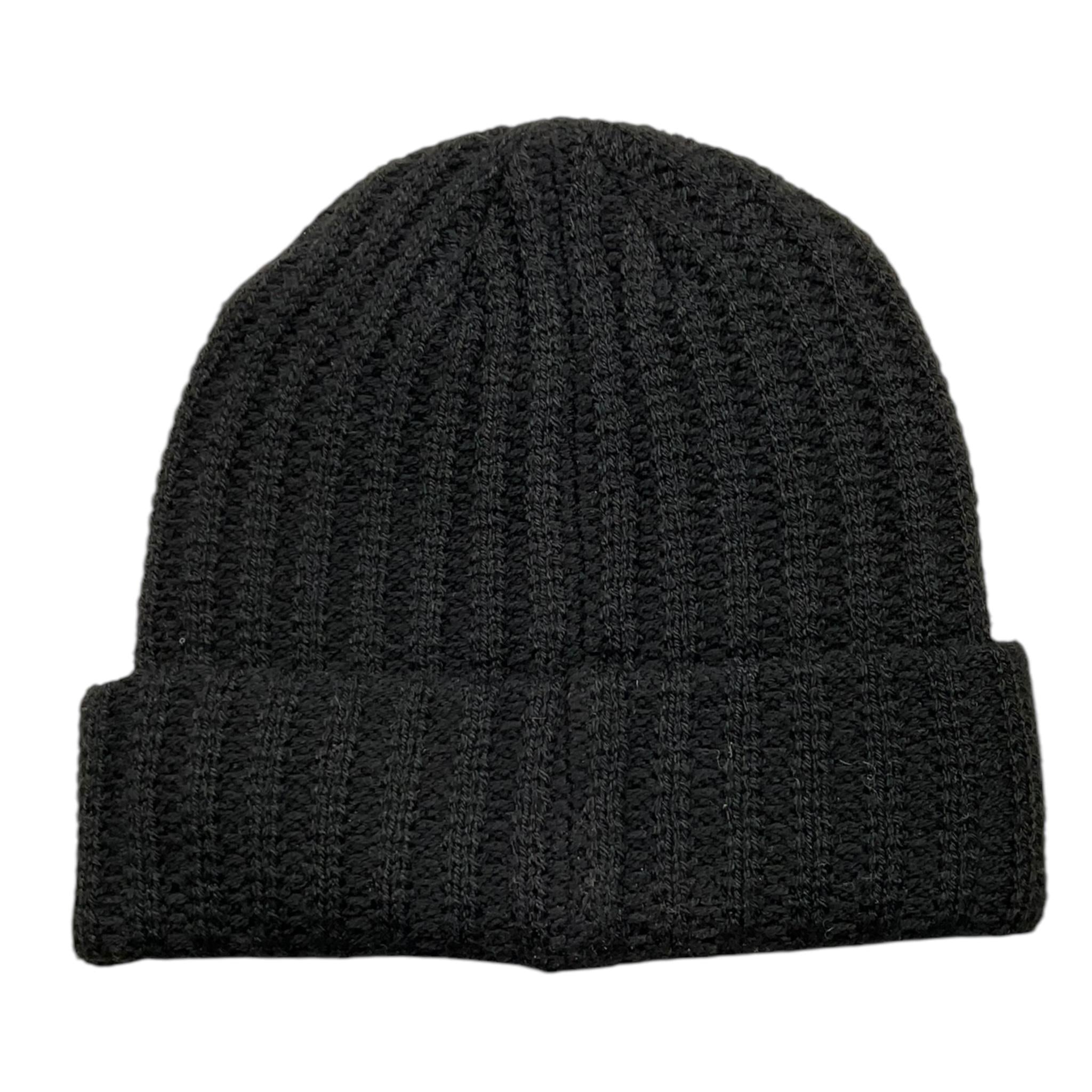 SUNS68 cappello tinta unita con stampa logo Nero per Neonato C44305 NERO SUNS68 