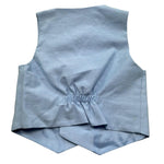Le Bebe' Gilet Tinta Unita per Neonato LBB5354 AZZURRO LE BEBE' 