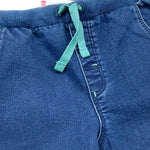 BOBOLI jeans tinta unita con elastico in vita Blu per Neonato 119180 BLU BOBOLI 