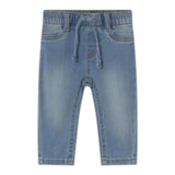 Mayoral Jeans Tinta Unita con Elastico In Vita per Neonato 596 AZZURRO MAYORAL 