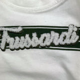 TRUSSARDI shirt girocollo tinta unita con stampa Bianco per Neonato TIA24111TSN BIANCO TRUSSARDI 