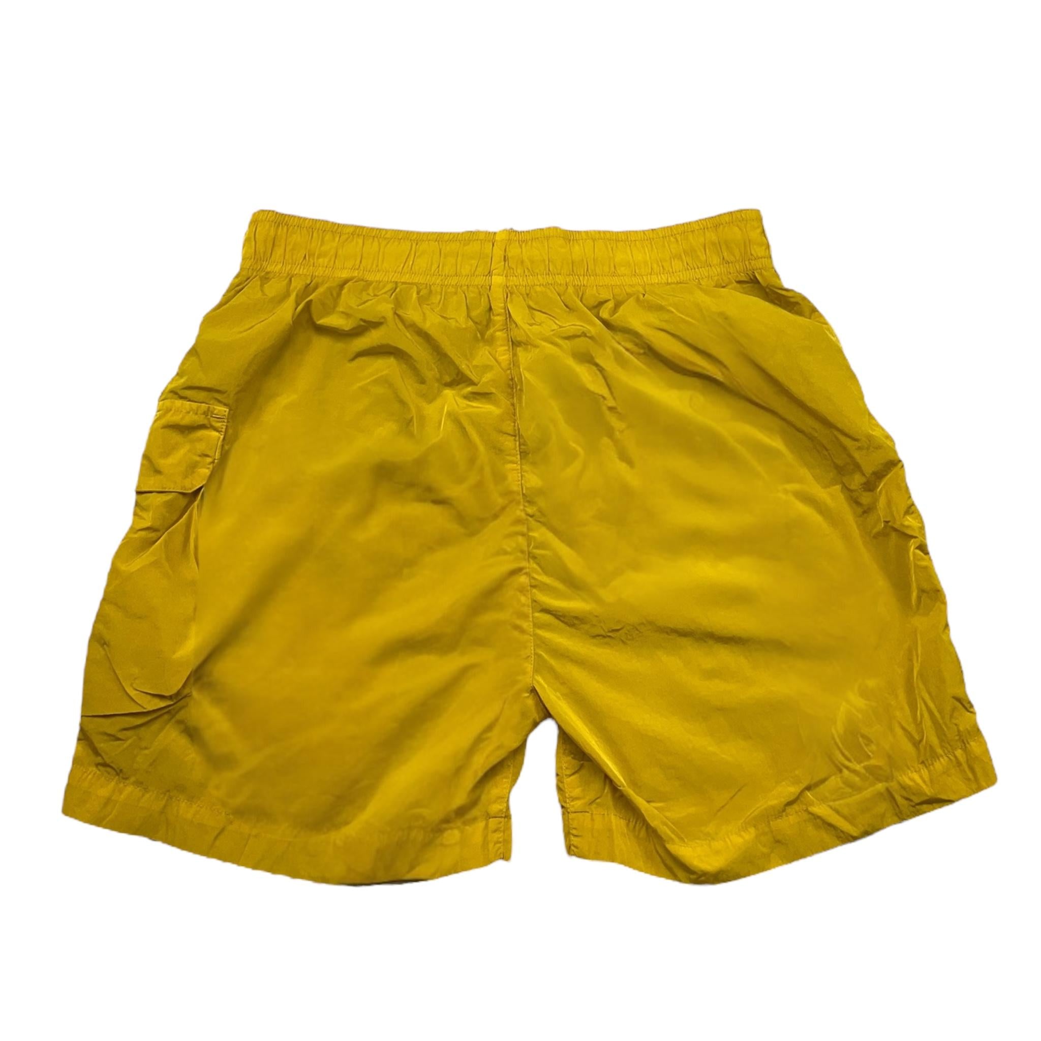 C.P. Company Costume Tinta Unita con Logo per Bambino CUL002L GIALLO C.P. COMPANY 