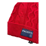 CESARE PACIOTTI cappello tinta unita con logo Rosso per Bambino CAP3325B ROSSO CESARE PACIOTTI 