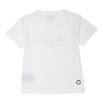 Trussardi T-Shirt Girocollo Tinta Unita con Stampa per Neonato TIP25011TSX BIANCO TRUSSARDI 