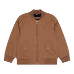 Tommy Hilfiger Giubbino Tinta Unita con Zip E Logo per Bambino KB0KB09363 MARRONE TOMMY HILFIGER 