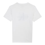 Calvin Klein T-Shirt Girocollo Tinta Unita con Logo per Neonato IN0IN0001 BIANCO CALVIN KLEIN 