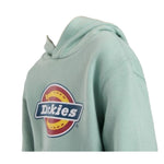 DICKIES felpa chiusa con cappuccio tinta unita con logo Verde acqua per Bambina DK0KWR27J591 VERDE ACQUA DICKIES 