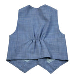 Manuel & Frank Gilet Tinta Unita con Bottoni per Neonato MF5247N AZZURRO MANUEL & FRANK 