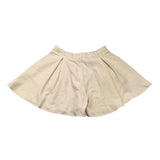 Fun &amp; Fun Short Model Skirt Solid Color With Adjustable Waist Beige For Girls
