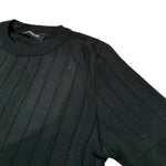 Numbers T-Shirt Girocollo In Filo Tinta Unita per Bambino FIL07 NERO NUMBERS 