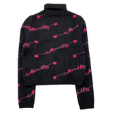 MARC ELLIS maglia collo alto tinta unita logata Nero per Bambina JMJSW00172X NERO MARC ELLIS 