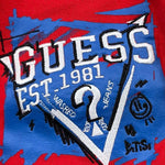 GUESS maglia girocollo tinta unita con stampa Rosso per Neonato N4YR03Z2VV0 ROSSO GUESS 
