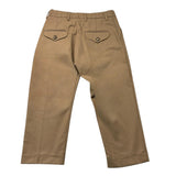 I'M Brian Plain Pants With Adjustable Waist Camel For Boys