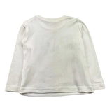 EMC shirt gircollo tinta unita con stampa Bianco per Bambino BX2315 BIANCO EMC 