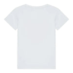 Guess T-Shirt Tinta Unita con Stampa per Neonata A5RI00K6YW4 BIANCO GUESS 