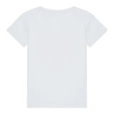 Guess T-Shirt Tinta Unita con Stampa per Neonata A5RI00K6YW4 BIANCO GUESS 