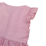 Babyvip Abito Tinta Unita con Microfantasia per Neonata 7760 ROSA BABYVIP 