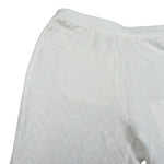 Zhoe & Tobiah Pantalone Tinta Unita Modello Zampa per Bambina CNA4F BIANCO ZHOE & TOBIAH 