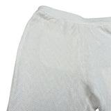 Zhoe & Tobiah Pantalone Tinta Unita Modello Zampa per Bambina CNA4F BIANCO ZHOE & TOBIAH 