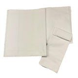 LE BEBE' set 3 pezzi lenzuola tinta unita cn ricami Bianco per Neonata LBG6137 BIANCO LE BEBE' 