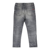 Diesel Jeans Solid Color With 5 Pockets Black For Boys