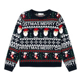 NAME IT maglia girocollo tinta unita con stampa natalizia Blu per Bambino 13234471 BLU NAME IT 