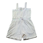Juicy Couture Tuta Intera Tinta Unita con Stampa per Bambina JBX6526 PANNA JUICY COUTURE 