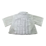 Zhoe &amp; Tobiah Solid Color Crop Top With Buttons White For Girls
