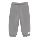 DOU DOU pantalone tuta tinta unita con logo Grigio per Bambino DV6P80 GRIGIO DOU DOU 