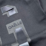 GAELLE felpa chiusa girocollo tinta unita con logo Nero per Bambina 2741F00414X NERO GAELLE 