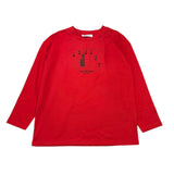 TRUSSARDI shirt tinta unita con stampa Rosso per Bambino TGA25069TS ROSSO TRUSSARDI 