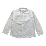 MAYORAL camicia manica lunga tinta unita con bottoni Bianco per Bambino 146 BIANCO MAYORAL 