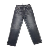 MOSCHINO jeans tinta unita con girovita regolabile Nero per Bambino HUP08O NERO MOSCHINO 