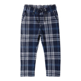 MINI BANDA pantalone con elastico in vita fantasia scozzese Blu per Bambino 0A162X BLU MINI BANDA 