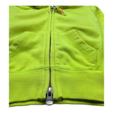 Sun68 Felpa con Zip E Cappuccio Tinta Unita per Neonato F31304N GIALLO FLUO SUN68 