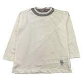 ELEVENTY shirt tinta unita girocollo in contrasto Bianco per Neonato ET8P10 BIANCO ELEVENTY 