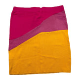 J'Aime' Multicolor Tricolor Knit Skirt For Girls