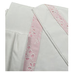 Baby Vip Set Lenzuola 3 Pezzi  per Neonata T1382 BIANCO BABY VIP 