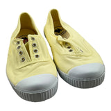 Chipie Sneakers Solid Color With Contrast Sole Yellow For Kids