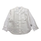 Aspesi Plain Shirt With Korean Collar White For Boys