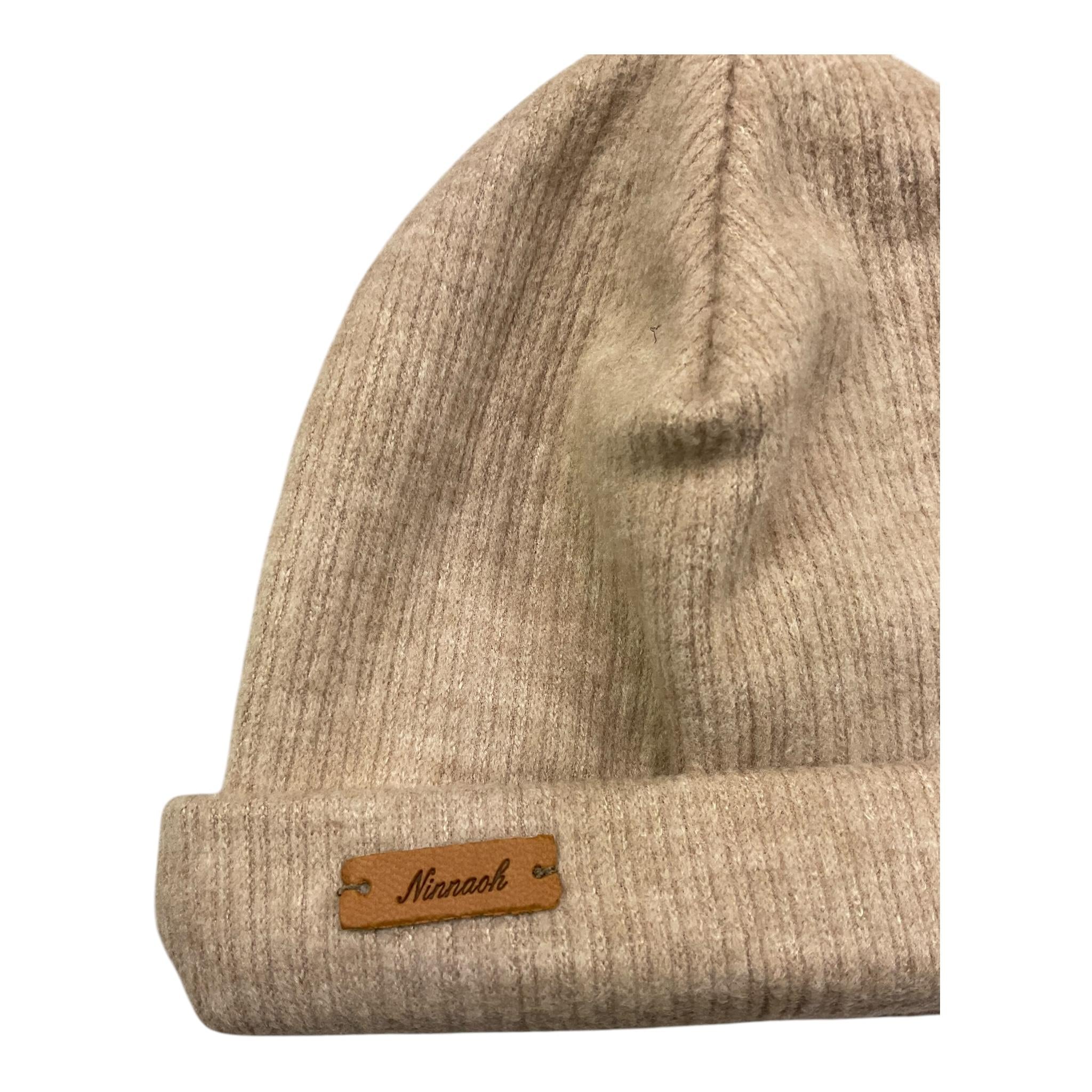 NINNAOH cappello tinta unita  Beige per Neonato I24235 BEIGE NINNAOH 