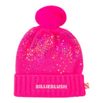 BillIEBLUSH cappello tinta unita con pon pon Rosa fluo per Bambina U20605 ROSA FLUO BillIEBLUSH 