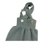 PAZ RODRIGUEZ ghettin tinta unita con bretelle Azzurro per Neonato 016111024 AZZURRO PAZ RODRIGUEZ 