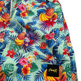 F**K Costume Modello Bermuda Tinta Unita con Fantasia per Bambino FJ25J03BA30X12 VERDE ACQUA F**K 