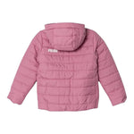 PUMA giubbino tinta unita con cappuccio Rosa per Bambina 670559 ROSA PUMA 