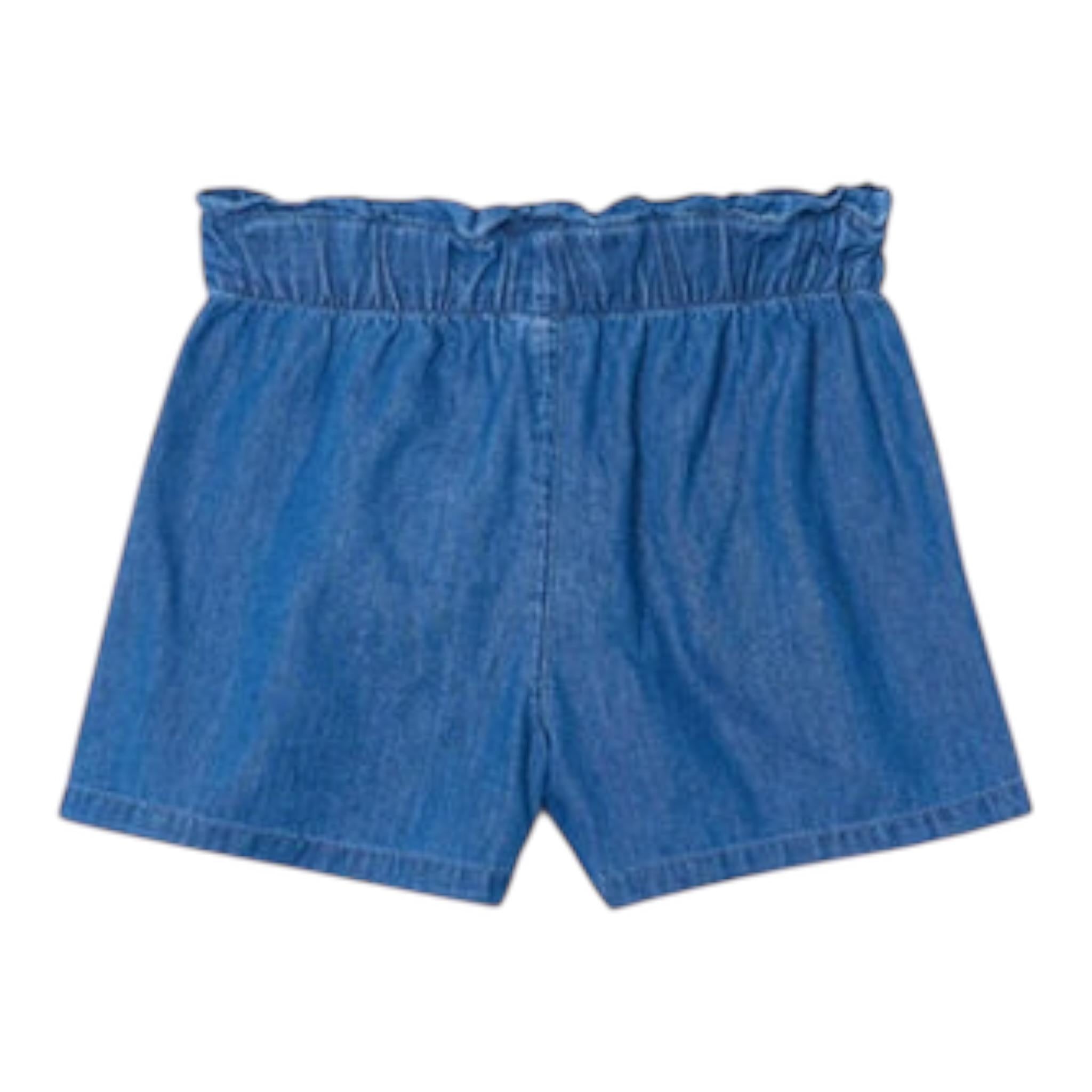 Mayoral Short In Denim Tinta Unita per Bambina 3202 BLU MAYORAL 