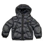 BLAUER giubbino tinta unita con zip e cappuccio Nero per Neonato BR217971N NERO BLAUER 
