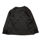 CESARE PACIOTTI shirt girocollo tinta unita con stampa Nero per Neonato TSP5314B NERO CESARE PACIOTTI 