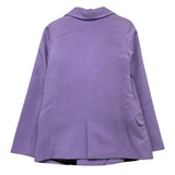 Gaelle Plain Purple Jacket For Girls